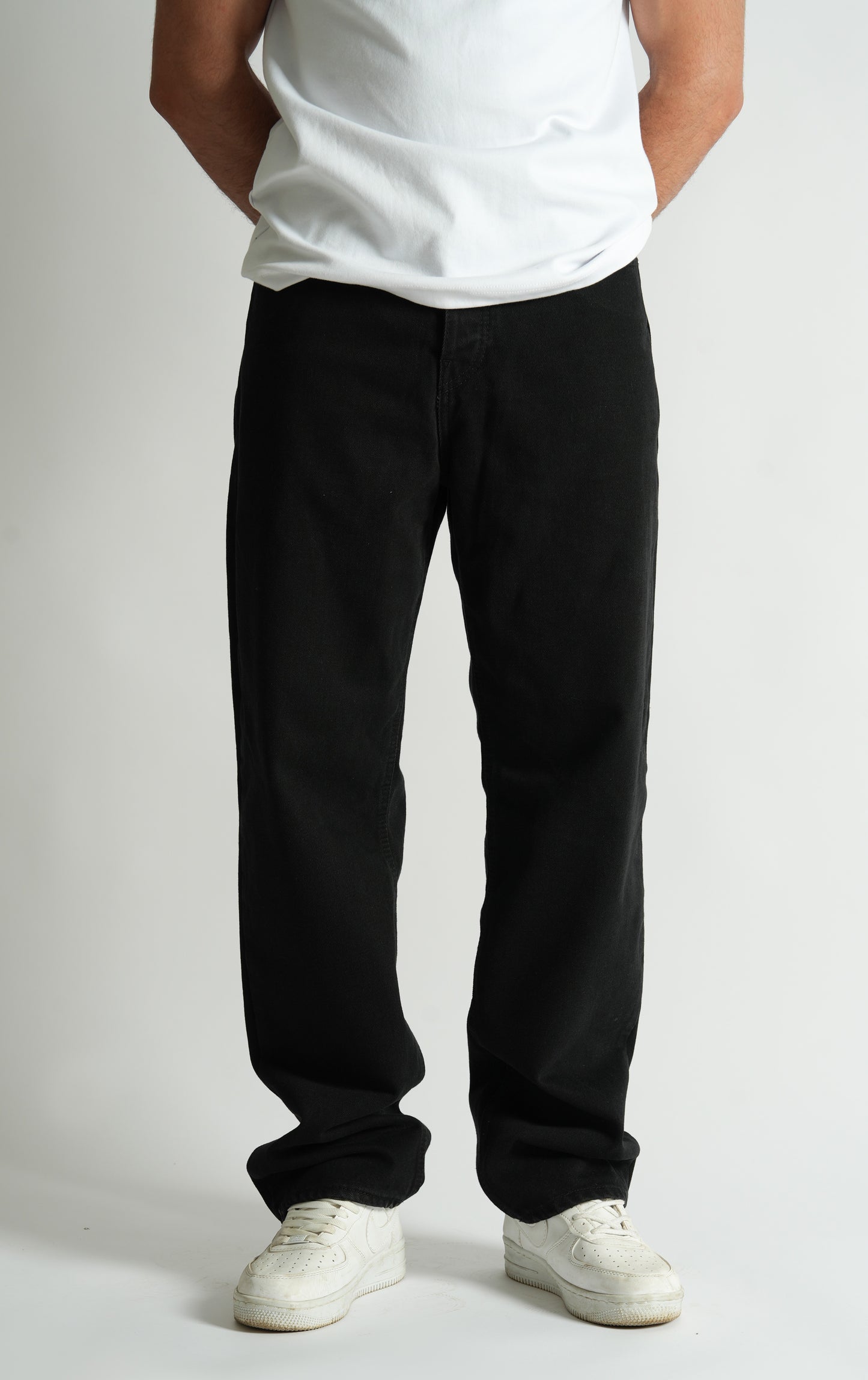 BAGGY JEAN DJEB'S BLACK WHITE