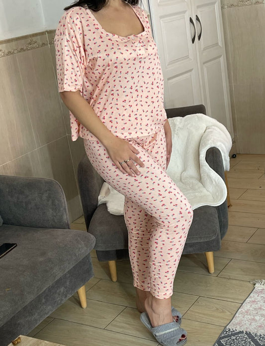 PYJAMA A FLEURS