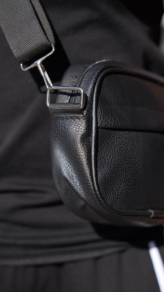 Sacoche simili cuir rectangulaire