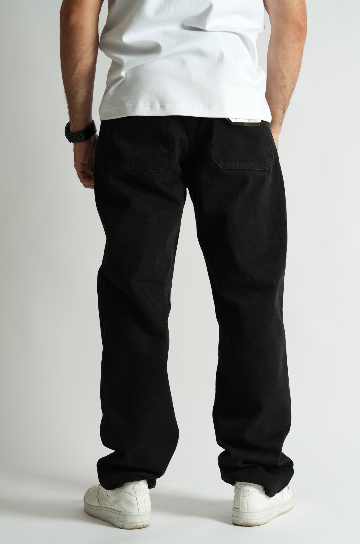 BAGGY JEAN DJEB'S BLACK WHITE – DJEBS OFFICIAL