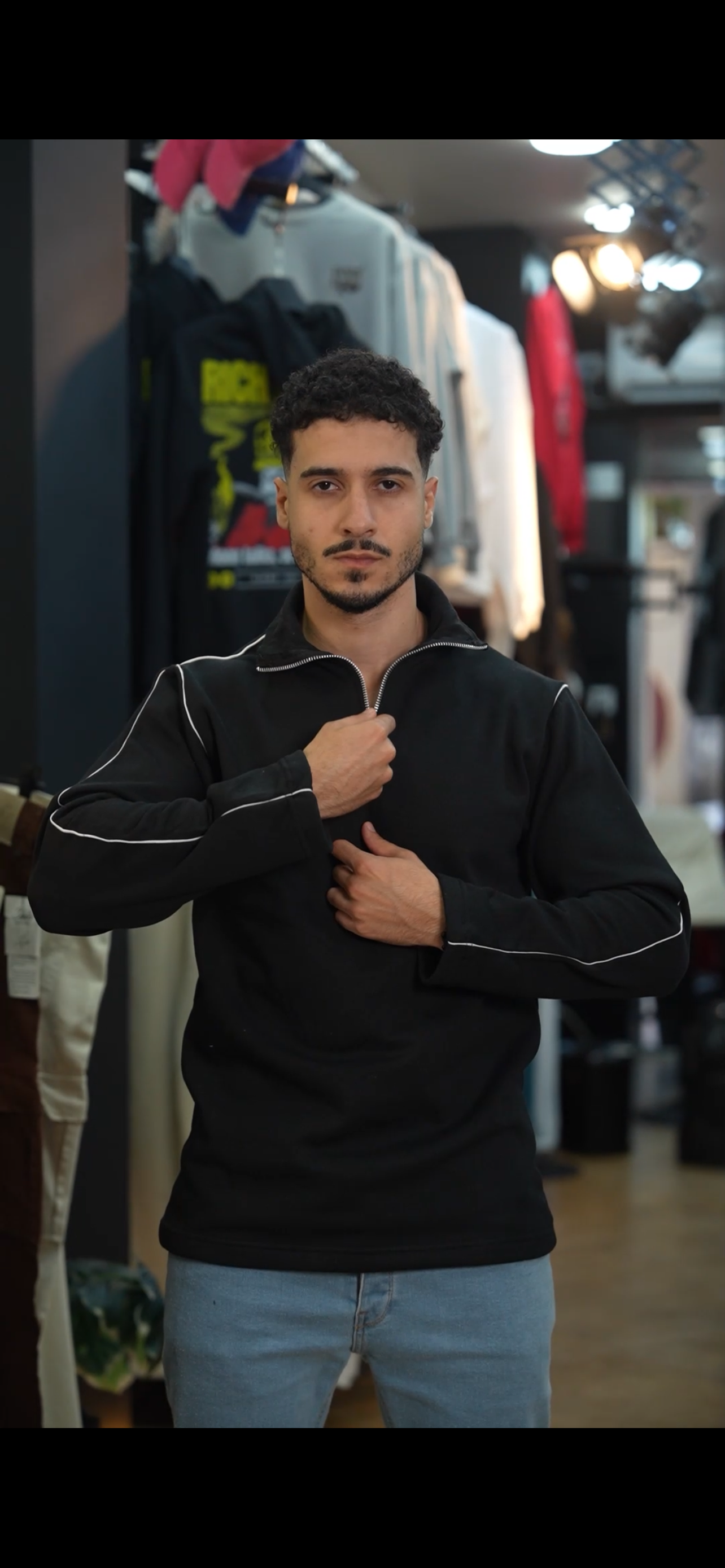 ENSEMBLE HALF ZIPP +JEAN