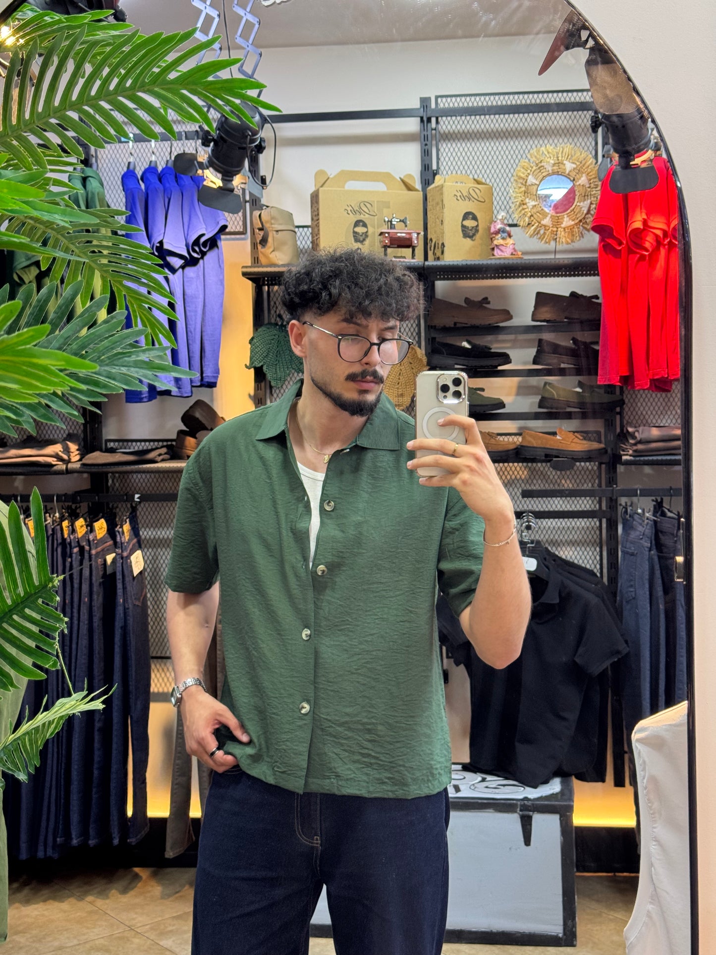 CHEMISE DEMI MANCHE