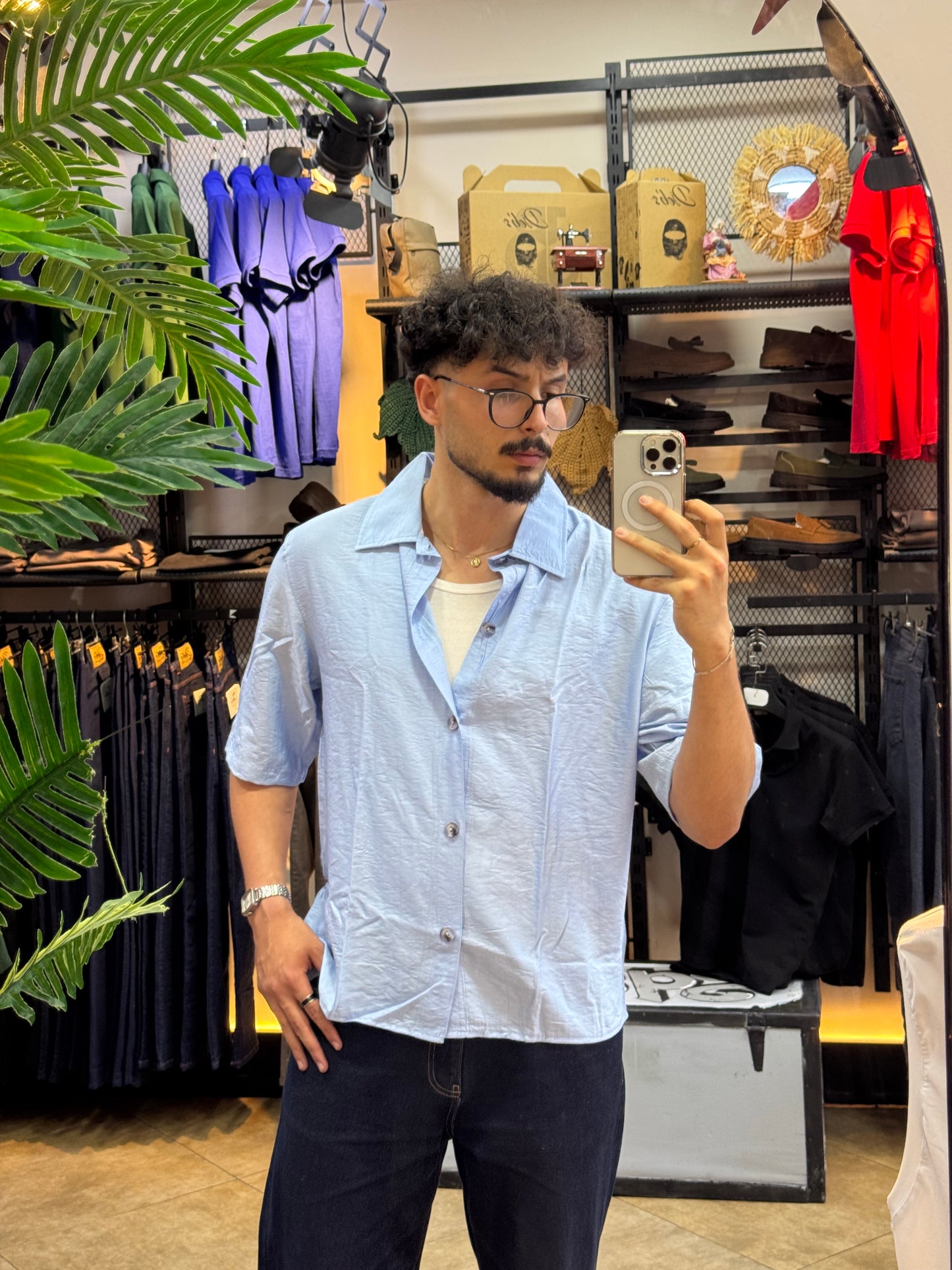 CHEMISE DEMI MANCHE