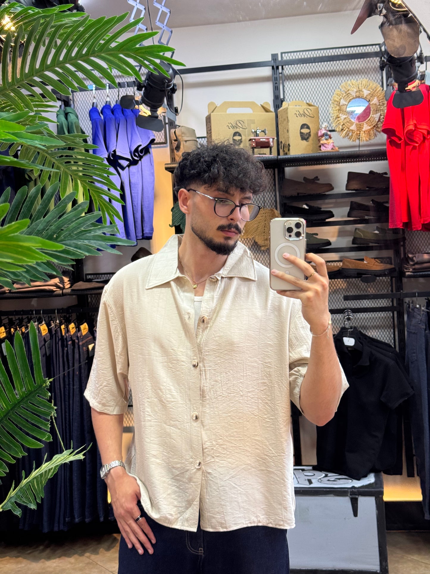 CHEMISE DEMI MANCHE