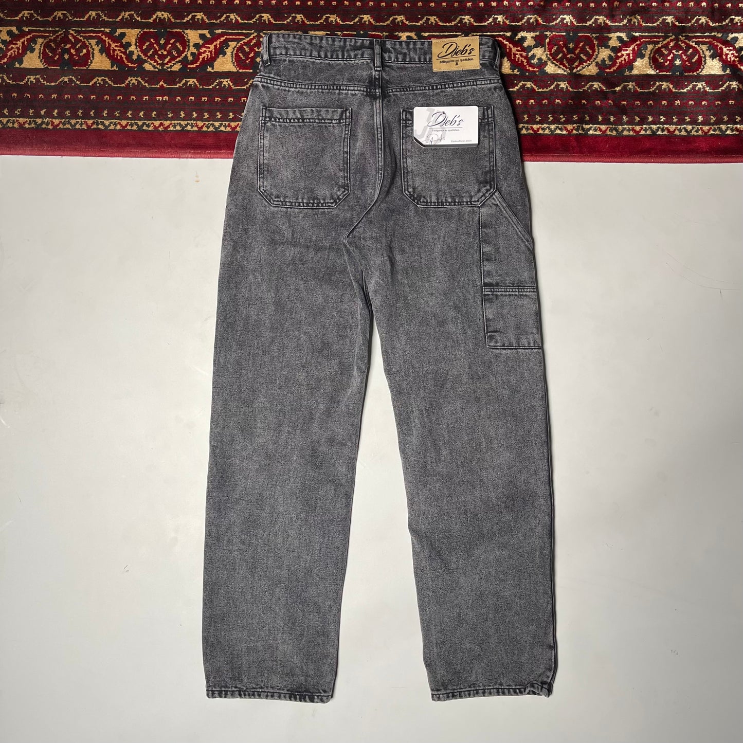 JEAN BAGGY POCHE MARTEAU